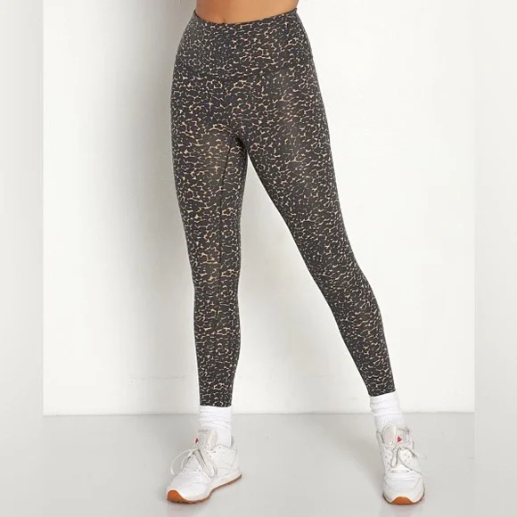 Varley Lets Move High Legging Cluster Leopard - Picture 1 of 4